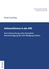 Buchcover Antisemitismus in der AfD