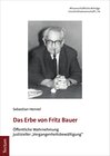 Buchcover Das Erbe von Fritz Bauer