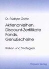 Buchcover Aktienanleihen, Discount-Zertifikate, Fonds, Genussscheine