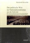Buchcover Der politische Witz im Nationalsozialismus aus der Sicht der Kommunikationswissenschaft