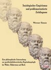 Buchcover Soziologischer Empirismus und problemorientierte Zeitdiagnose