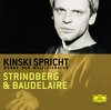 Buchcover Kinski spricht Strindberg und Baudelaire