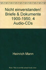 Buchcover Nicht einverstanden! (Briefwechsel 1900-1950)