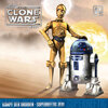 Buchcover The Clone Wars / 04: Kampf der Droiden / Superheftig Jedi