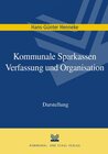 Buchcover Kommunale Sparkassen – Verfassung und Organisation