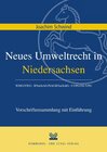 Buchcover Neues Umweltrecht in Niedersachsen