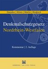 Buchcover Denkmalschutzgesetz Nordrhein-Westfalen