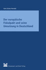 Buchcover Der europäische Fiskalpakt und seine Umsetzung in Deutschland