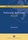 Buchcover Verfassung des Landes Hessen