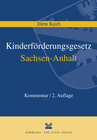 Buchcover Kinderförderungsgesetz Sachsen-Anhalt