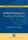 Buchcover Denkmalschutzgesetz Nordrhein-Westfalen