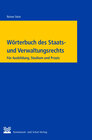 Buchcover Wörterbuch des Staats- und Verwaltungsrechts