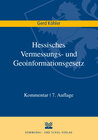 Buchcover Hessisches Vermessungs- und Geoinformationsgesetz