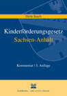Buchcover Kinderförderungsgesetz Sachsen-Anhalt