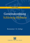 Buchcover Gemeindeordnung Schleswig-Holstein