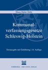 Buchcover Kommunalverfassungsgesetze Schleswig-Holstein