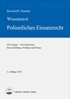 Buchcover Wissenstest - Polizeiliches Einsatzrecht