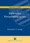 Buchcover Sächsisches Versammlungsgesetz