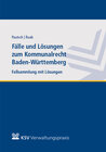 Buchcover Fälle und Lösungen zum Kommunalrecht Baden-Württemberg