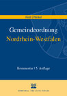 Buchcover Gemeindeordnung Nordrhein-Westfalen