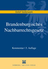 Buchcover Brandenburgisches Nachbarrechtsgesetz