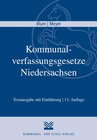 Buchcover Kommunalverfassungsgesetze Niedersachsen