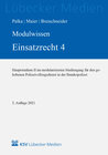 Buchcover MODULWISSEN Einsatzrecht 4