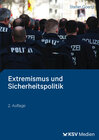 Buchcover Extremismus und Sicherheitspolitik