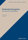 Buchcover Denkmalschutzgesetz Nordrhein-Westfalen