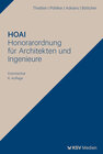 Buchcover HOAI – Honorarordnung für Architekten und Ingenieure