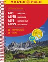 Buchcover MARCO POLO Reiseatlas Alpen, Norditalien 1:300.000