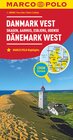 Buchcover MARCO POLO Regionalkarte Dänemark West 1:200.000
