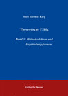Buchcover Theoretische Ethik / Theoretische Ethik
