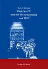 Buchcover Tirol, Karl V. und der Fürstenaufstand von 1552