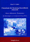 Buchcover Chronologie der Besetzung Deutschlands 1945-1949