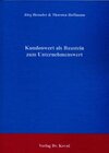 Buchcover Kundenwert als Baustein zum Unternehmenswert