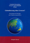 Buchcover Globalisierung ohne Grenzen?