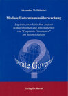 Buchcover Mediale Unternehmensüberwachung