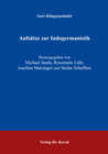 Buchcover Aufsätze zur Indogermanistik