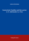 Buchcover Senatorische Familien und ihre patriae (1./2. Jahrhundert n. Chr.)