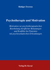 Buchcover Psychotherapie und Motivation