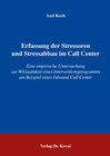 Buchcover Erfassung der Stressoren und Stressabbau im Call Center