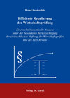 Buchcover Effiziente Regulierung der Wirtschaftsprüfung