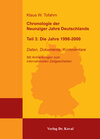 Buchcover Chronologie der Neunziger Jahre Deutschlands Teil 3: Die Jahre 1998-2000