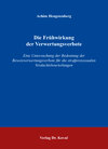 Buchcover Die Frühwirkung der Verwertungsverbote