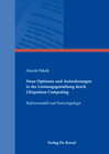 Buchcover Neue Optionen und Anforderungen in der Leistungsgestaltung durch Ubiquitous Computing