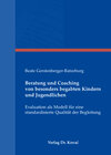 Buchcover Beratung und Coaching von besonders begabten Kindern und Jugendlichen