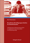 Buchcover Berufliches Bewältigungsverhalten bei Rehabilitanden