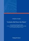 Buchcover "Let Justice Roll Down Like Waters"