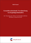 Buchcover Grenzüberschreitende Verschmelzung von Kapitalgesellschaften